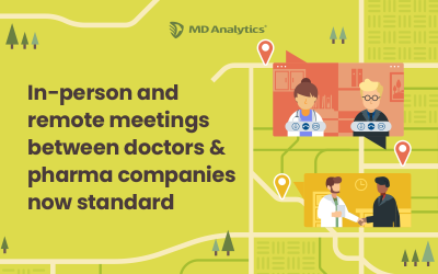 In-person and remote meetings between doctors & pharma companies now standard