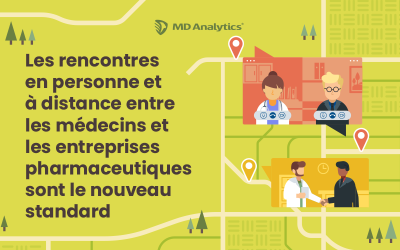 Les rencontres en personne et à distance entre les médecins et les entreprises pharmaceutiques sont le nouveau standard