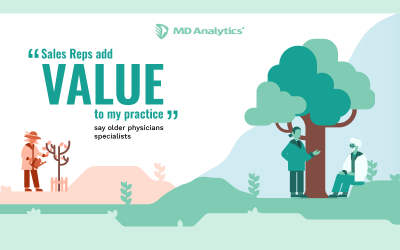 “Sales reps add VALUE to my practice” say older physicians specialists