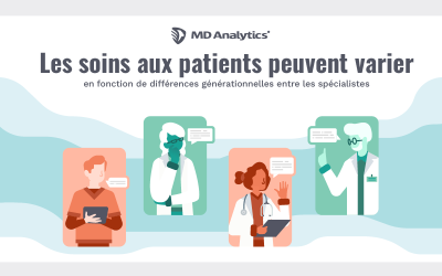 Les soins aux patients peuvent varier en fonction de différences générationnelles entre les spécialistes