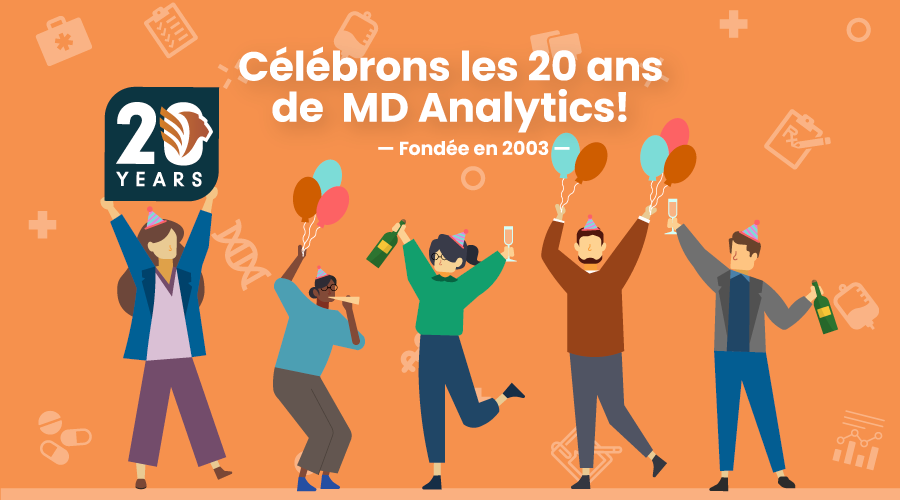 Célébrons les 20 ans de MD Analytics!
